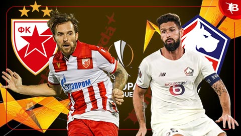 Nhận định bóng đá Crvena Zvezda vs Lille, 00h45 ngày 27/2: Phát huy lợi thế lượt đi